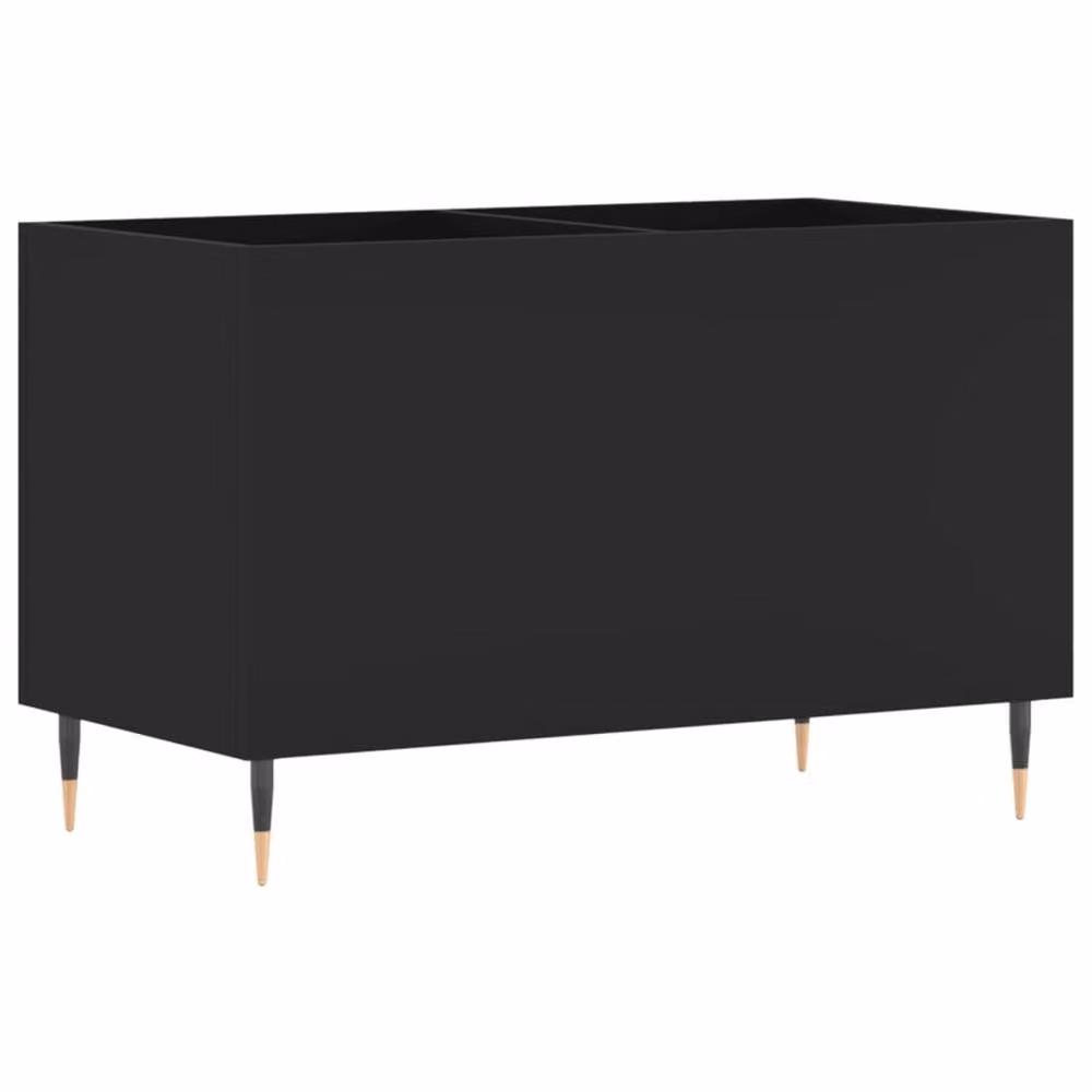 Berkfield Home Industrial Record Cabinet in Black, W: 74.5 cm, D: 38 cm, H: 48 cm – 2