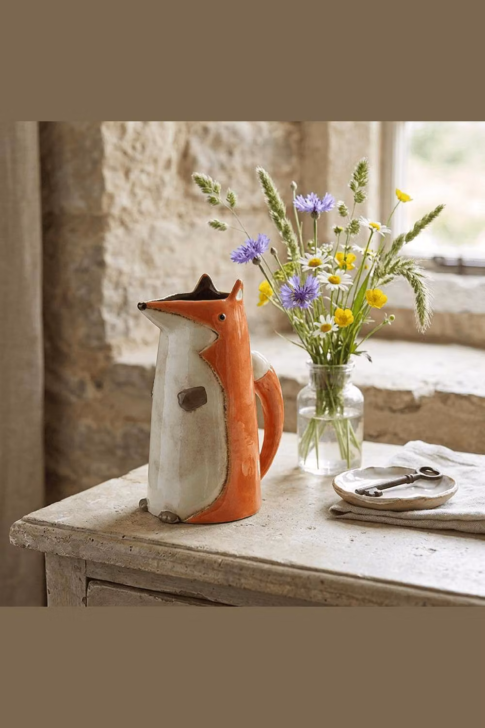 Heaven Sends Multicolour Ceramic Jug, W: 22 cm, D: 15.5 cm, H: 29 cm – 2