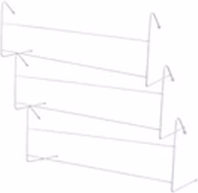 Havendro 3 Pack of 2 Bar Radiator Airer Clothes Drying Racks in White – 1