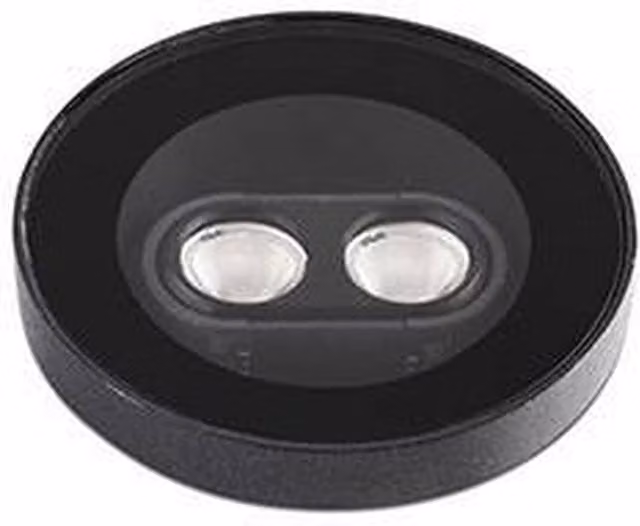 Faro Tras Adjustable Outdoor LED Recessed Ground Light, Black, 4W, 3000K, IP67
