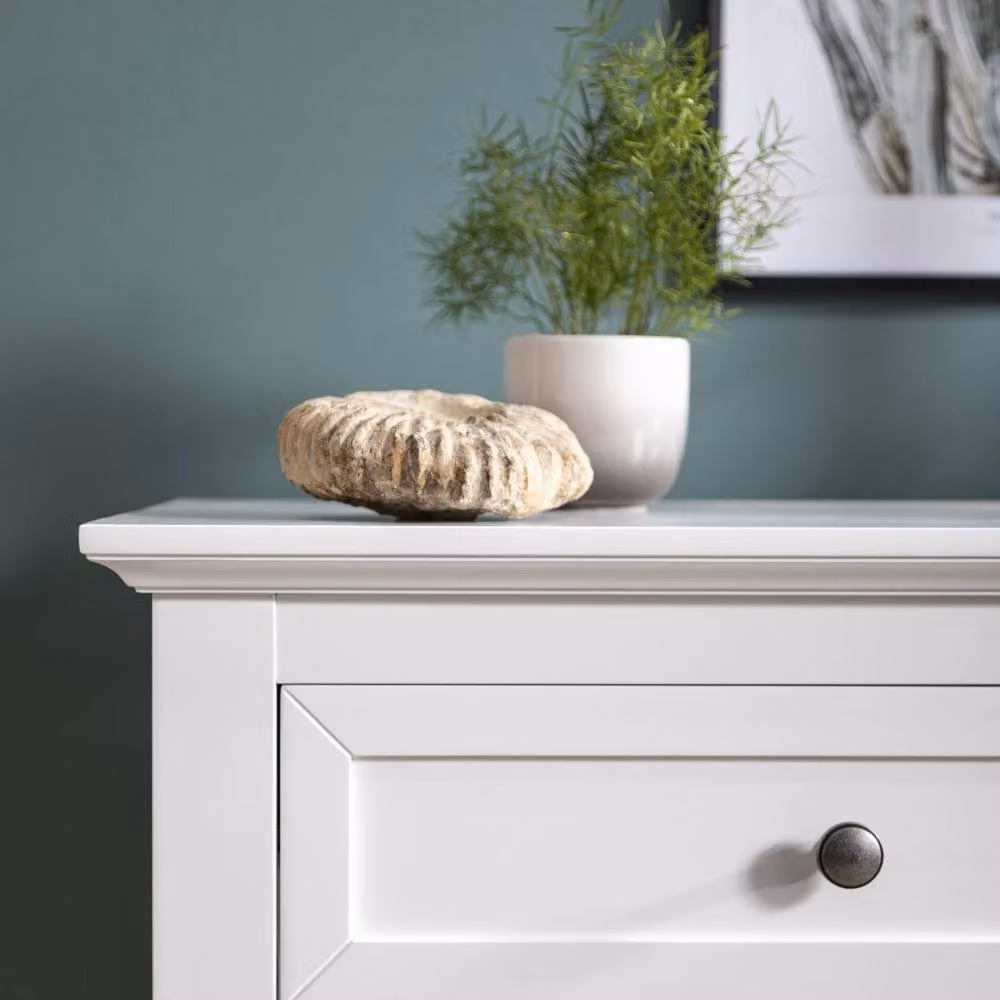 Nöa and Nani Karlstad Bedside Table with Drawer in White – 3