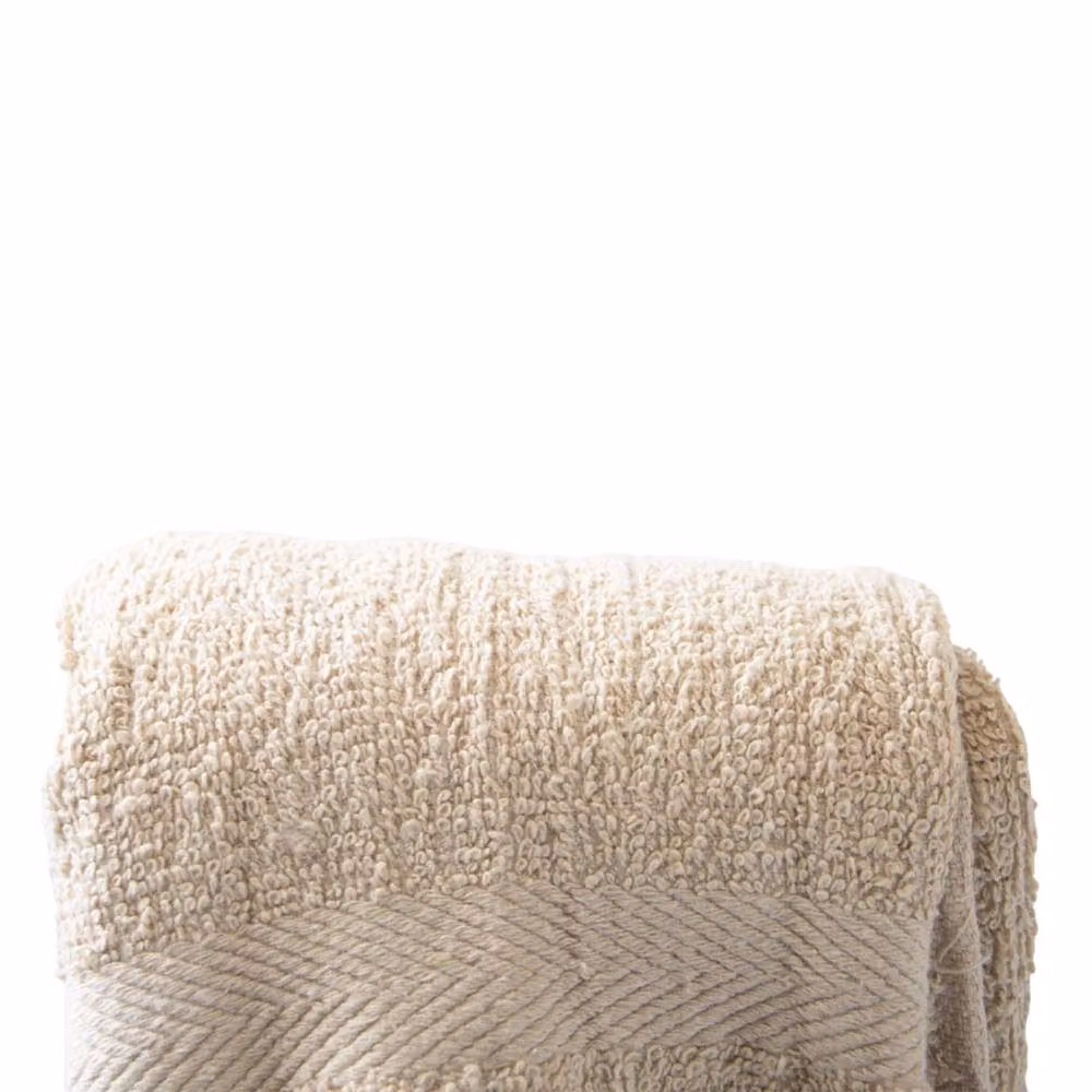 K Collection Egyptian Cotton Towel Set, 10 Pack, Beige/Brown – 2