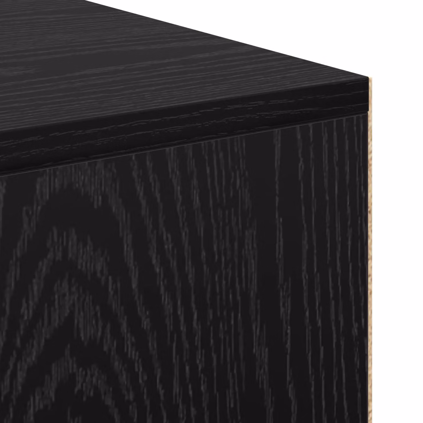 Berkfield Home Modern Compact Writing Desk in Black Oak Engineered Wood – 4