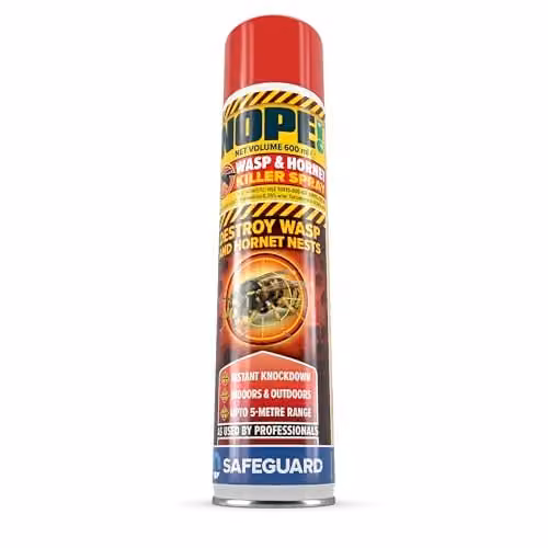 NOPE! Wasp and Hornet Nest Killer Spray, 600ml – 1