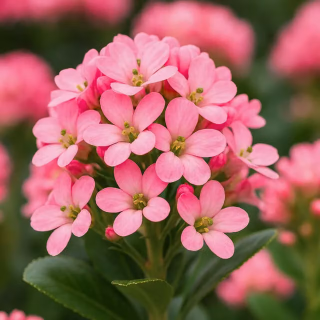 The Rose Press Garden Escallonia Elle Pink Flowering Evergreen Ornamental Shrub with Glossy Dark Green Foliage