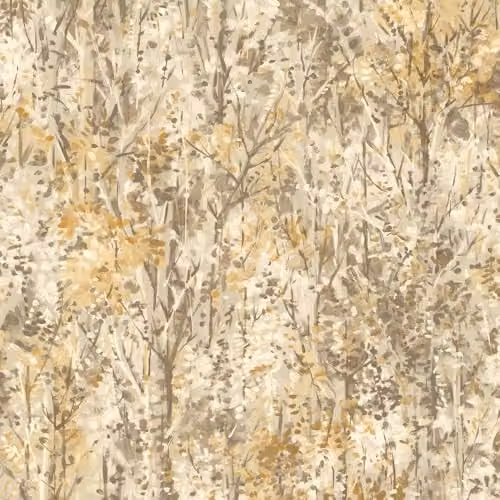 Holden Decor Verdant Orange Floral Wallpaper