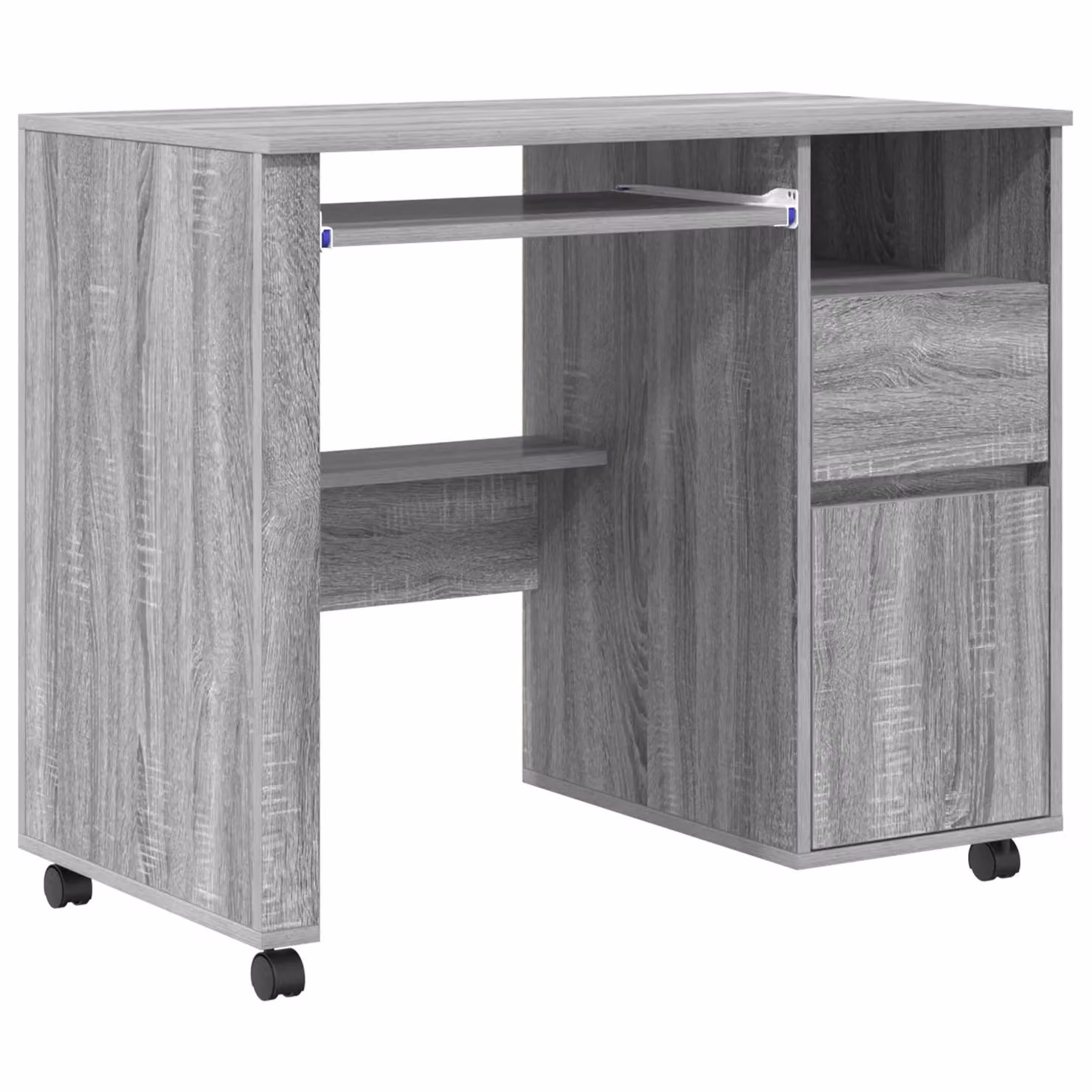 Berkfield Home Grey Computer Desk in Sonoma Engineered Wood – 2