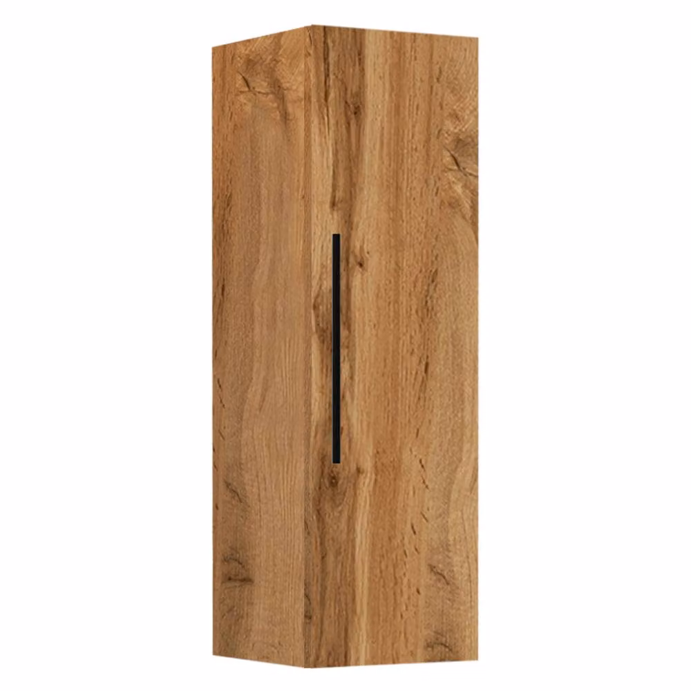 VCM Arila LS Wood Wall Shelf Cabinet in Light Oak, W/D/H: 95 x 30 x 30 cm – 2