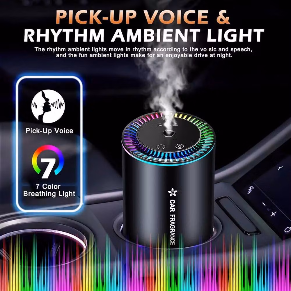 FLAVORA Intelligent Car Aromatherapy Oil Diffuser in Black – 2