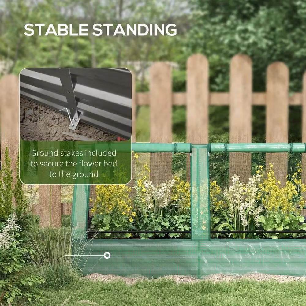 Kelvenix Raised Garden Bed Planter Box in Green – 3