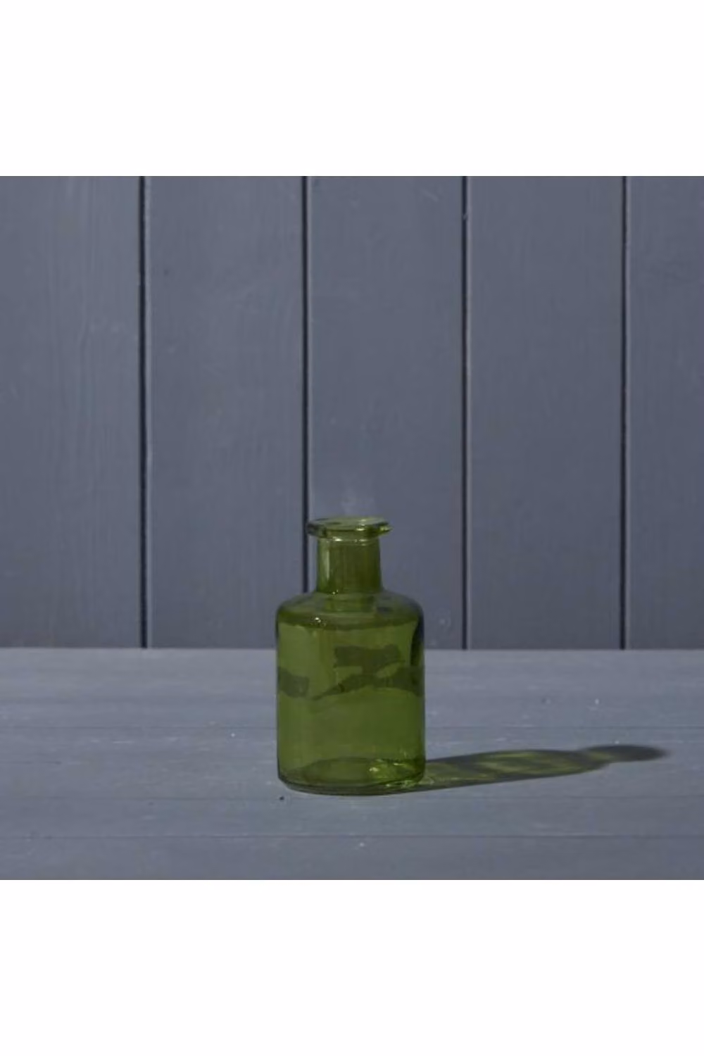 KDMD Elegant Green Glass Tabletop Bottle – 2