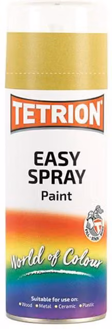 Tetrosyl Easy Spray Paint Gloss Black 400ml – 3