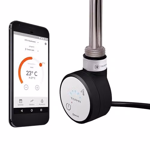 Terma Moa Blue Heating Element with App Control, 1200W, Black and Blue – 1
