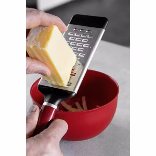 KitchenAid Etched Fine Cheese Grater in Red Stainless Steel – 2