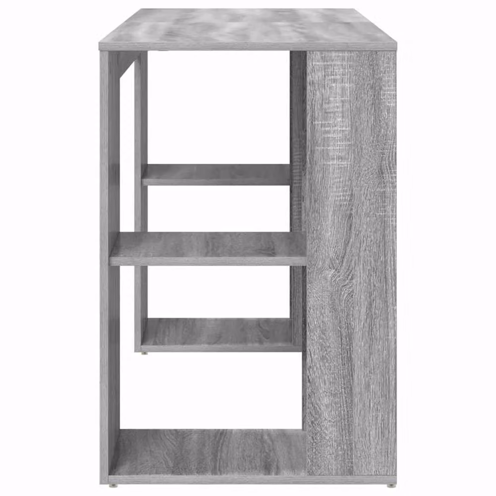Berkfield Home Grey Sonoma Computer Desk, W/D/H: 130 x 75 x 75 cm – 5
