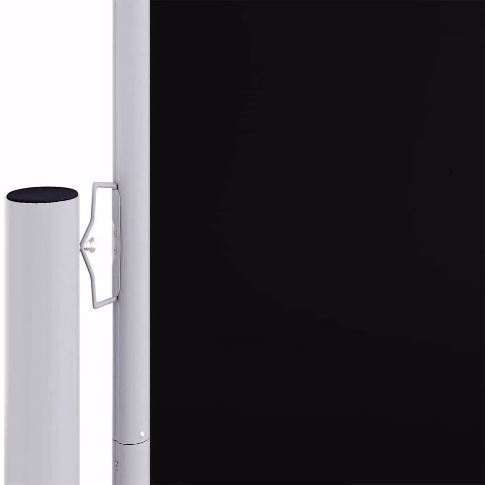 Berkfield Home Retractable Single Roller Side Awning in Black, W/H: 1000 x 200 cm – 2