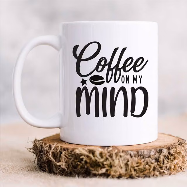 60 Second Makeover Limited Coffee On My Mind White Ceramic Mug – 2