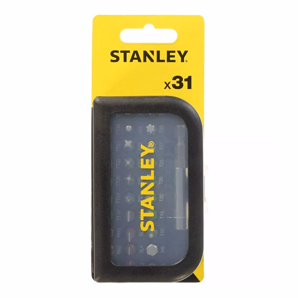 Stanley Screwdriver Bit Set, 31 Piece, Silver – 2