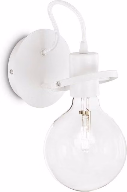 Netlighting Radio 1 Adjustable Retro Wall Light in White with E27 Socket – 1