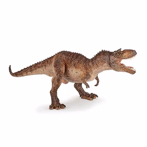 Papo Cretaceous Collection Gorgosaurus Dinosaur Figure, Brown and Multicolour, 20 cm