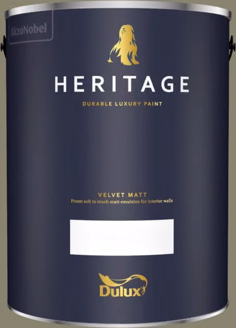 Dulux Trade Heritage Matt Dispersion Paint in Green, 5 l – 1