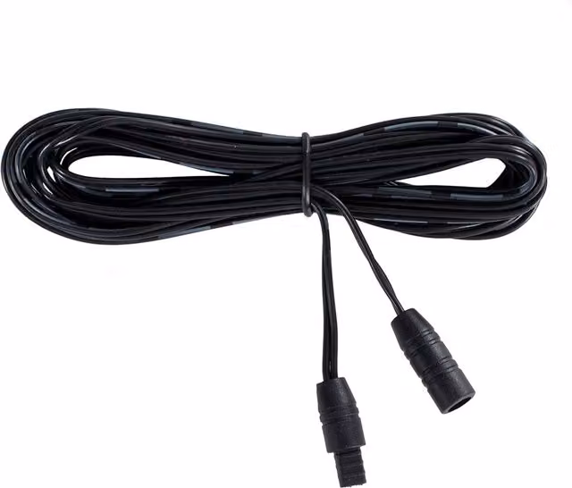 ValueLights Black Connectable Outdoor Decking Cable for 15mm Decking Lights
