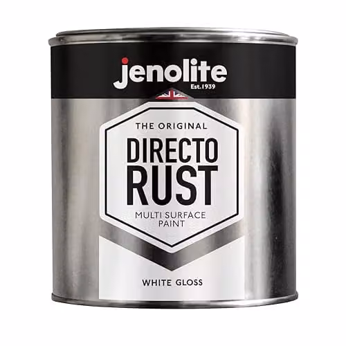 JENOLITE White Gloss Multi Surface Paint, 1 Litre (RAL 9016)