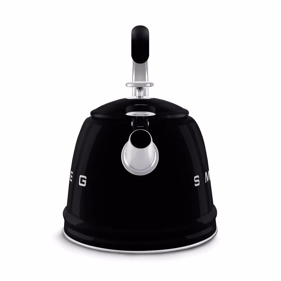 Smeg WKF01 Retro Stovetop Whistling Kettle in Black – 2