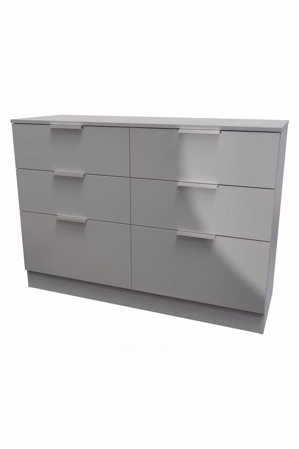 Ready Assembled 2 U Dover 6 Drawer Wide Chest in Dark Grey – 3