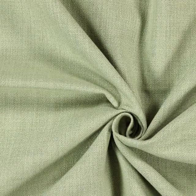 Prestigious Textiles Saxon Fabric in Lichen Green