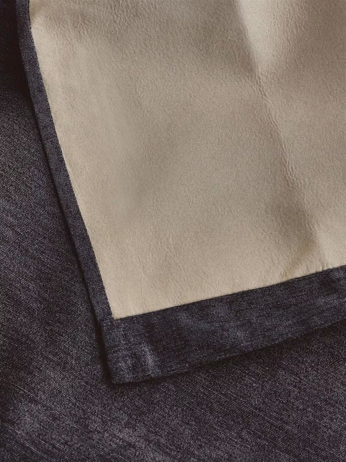 Luxury Living Chenille Blackout Pencil Pleat Top Curtains in Anthracite, W: 117 cm, H: 96.5 cm – 5
