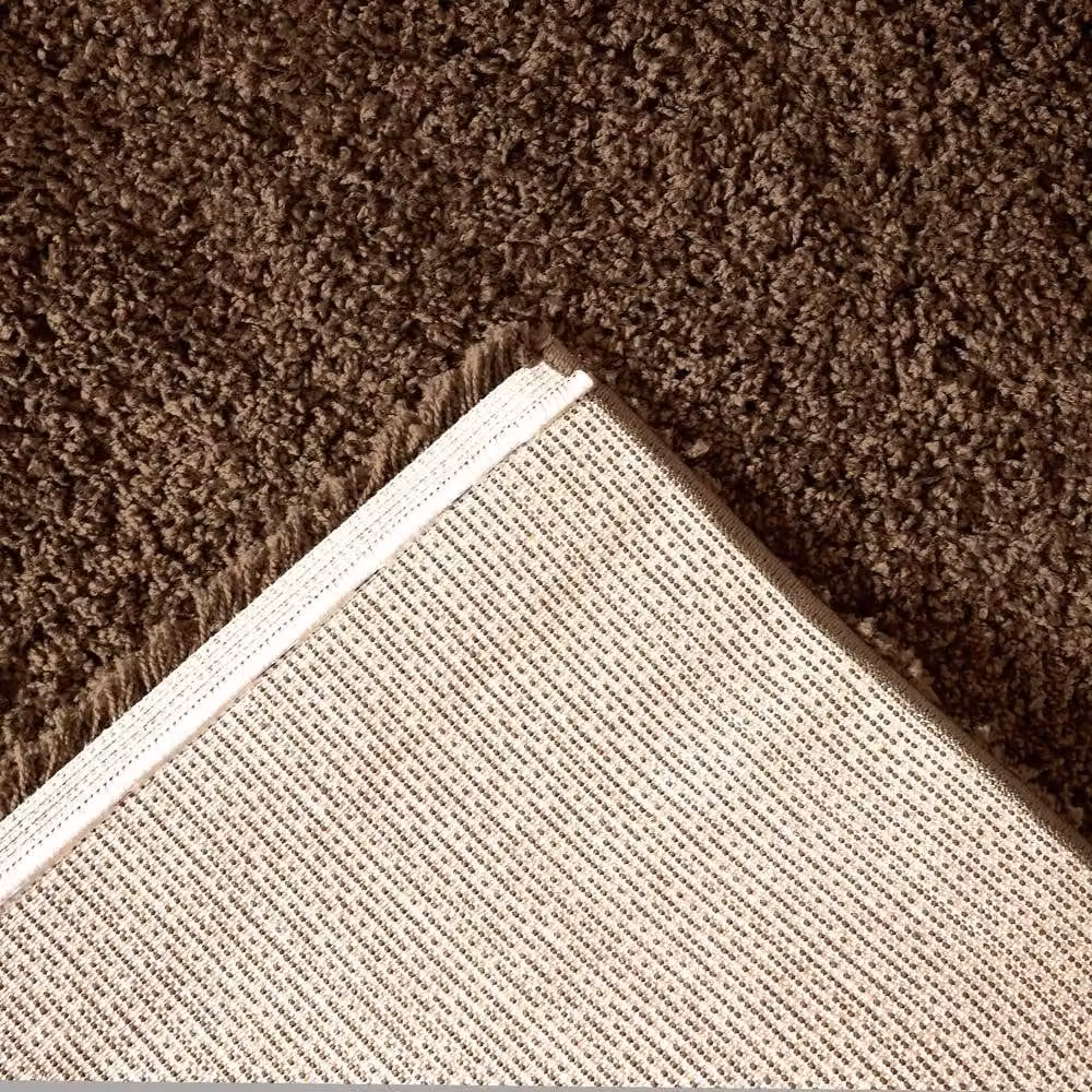 Bravich LTD Shaggy Area Rug in Light Brown, W/D: 110 x 160 cm – 5