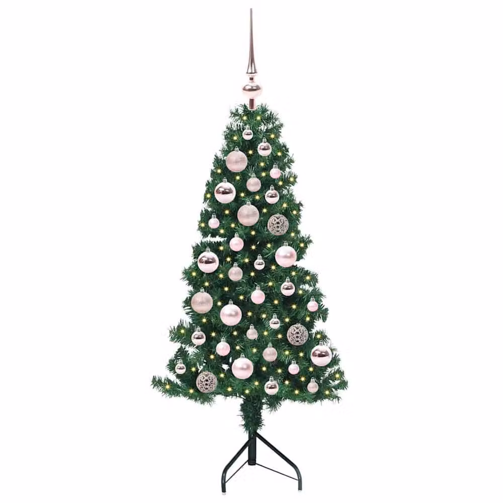 Berkfield Home Green Freestanding Artificial Christmas Tree, Height: 120 cm – 3
