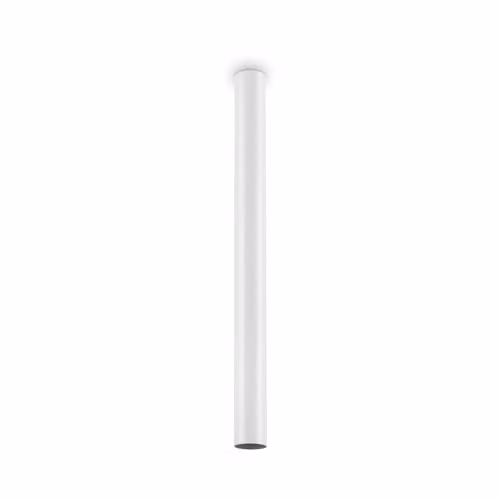 Ideal Lux Look White Surface Mounted Cylinder Ceiling Lamp with GU10 Bulb