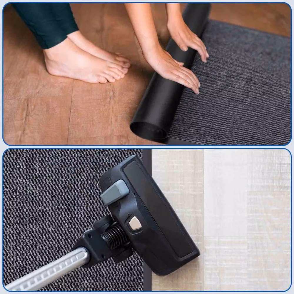 Kelvenix Heavy Duty Non-Slip Entrance Door Mat in Dark Grey, W: 160 cm, D: 60 cm – 3