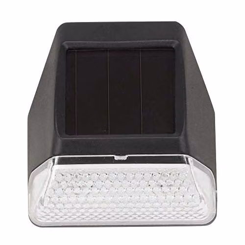 Smart Garden Products Altuna Solar Powered LED Wall and Post Light in Black and Multicolour – 1