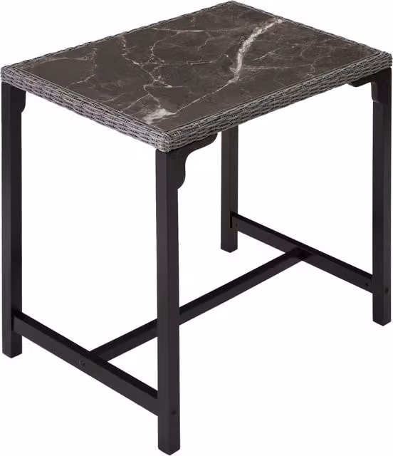 Tectake Kutina Grey Garden Table