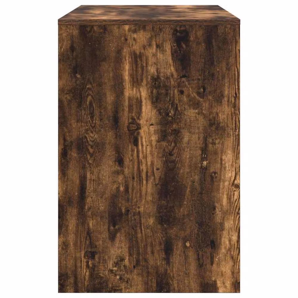 Berkfield Home Modern Writing Desk in Smoked Oak Brown – 4