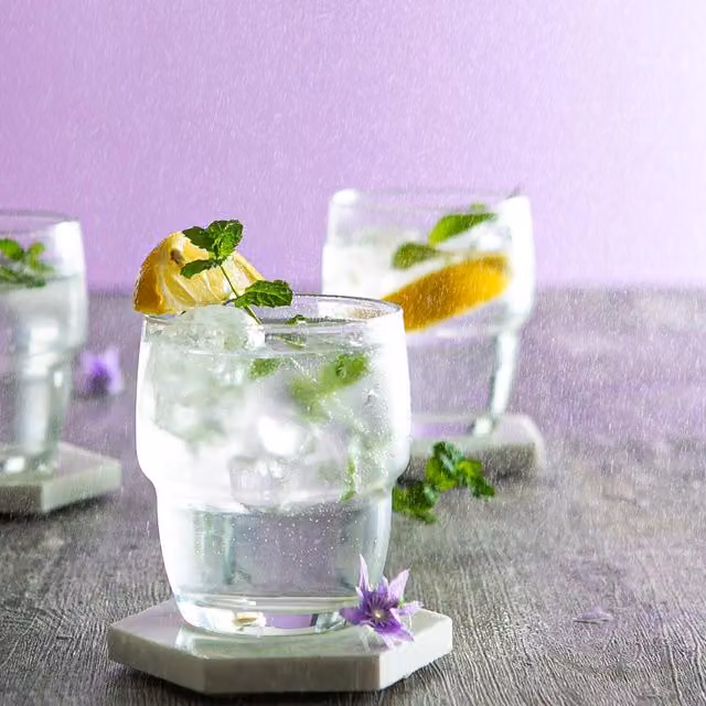 LAV Galata Stackable Tumbler Glasses, Pack of 6, Transparent, 285 ml