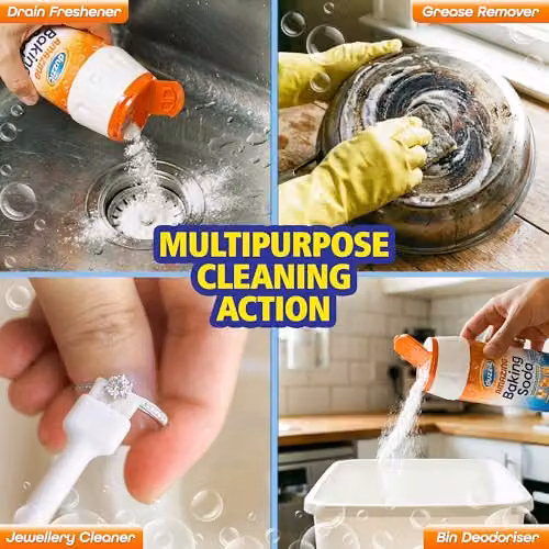 Duzzit Amazing Baking Soda Multi Purpose Household Cleaner, 500 g – 5