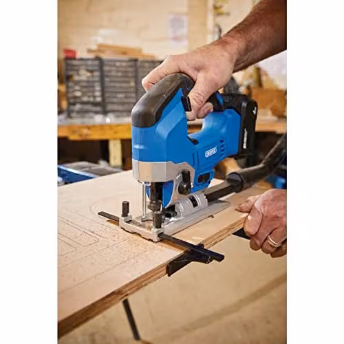Draper D20 20V Brushless Jigsaw in Blue (Sold Bare) – 2