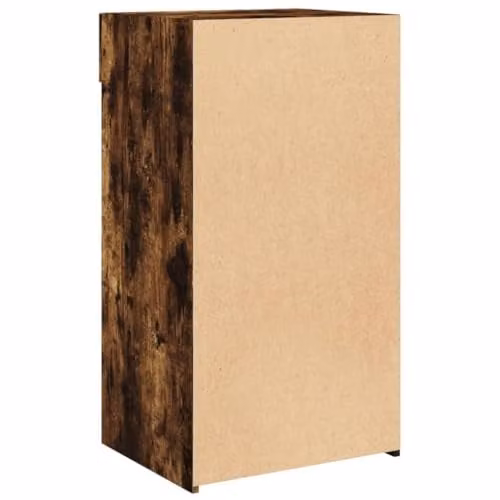 vidaXL Modern Smoked Oak Sideboard in Brown, W/D/H: 50 x 42.5 x 93 cm – 6
