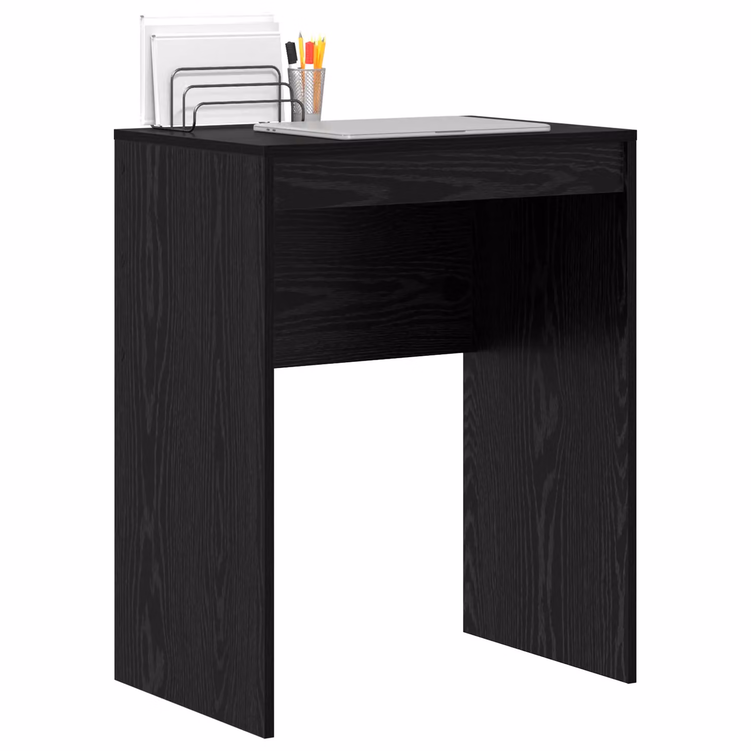 Berkfield Home Modern Writing Desk in Black Oak, W/D/H: 60 x 40 x 76 cm – 2