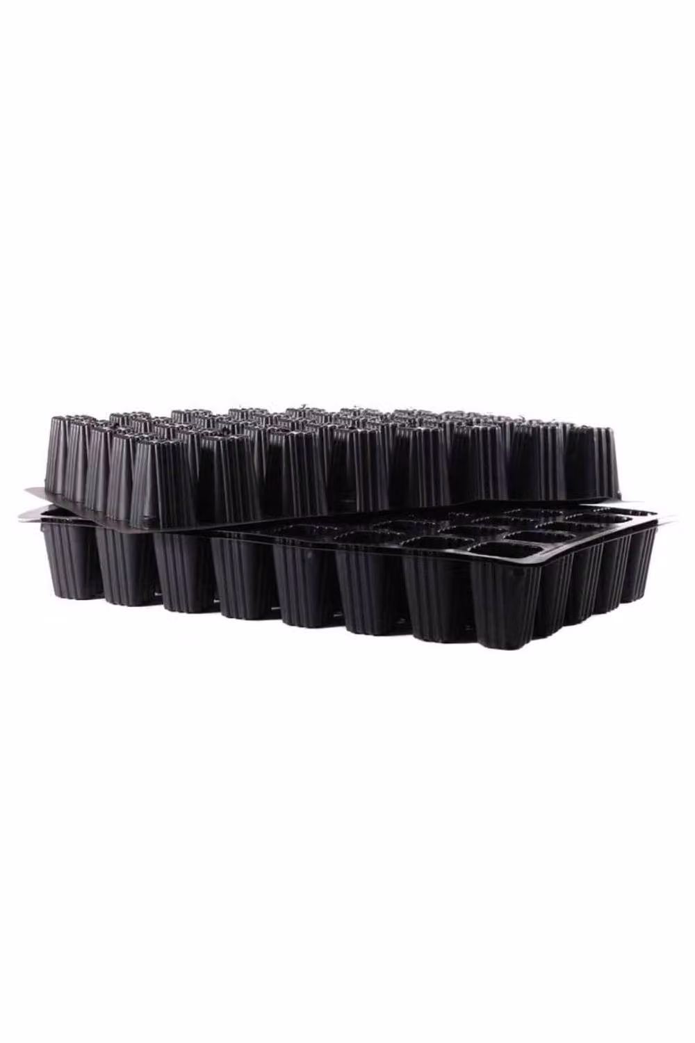 KDMD Black Plastic 40 Cell Seed Tray Insert, Pack of 5 (3 x 5 Pack) – 3
