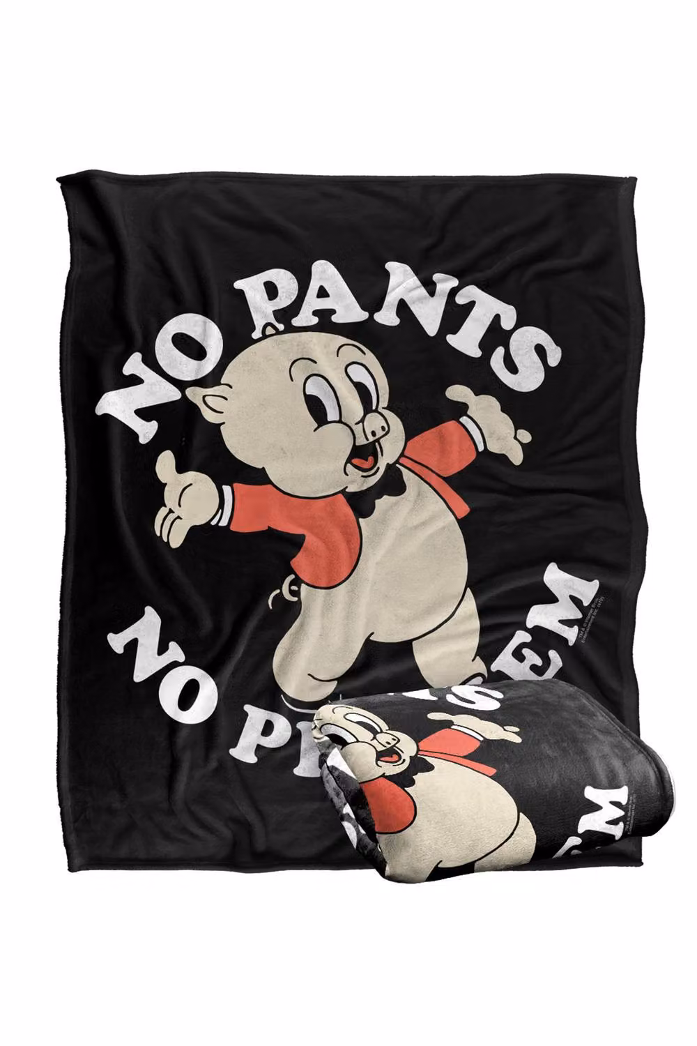 LOGOVISION Looney Tunes No Pants Super Soft Silky Touch Fleece Throw Blanket, Multicolour, W: 91.44 cm x L: 147 cm – 7