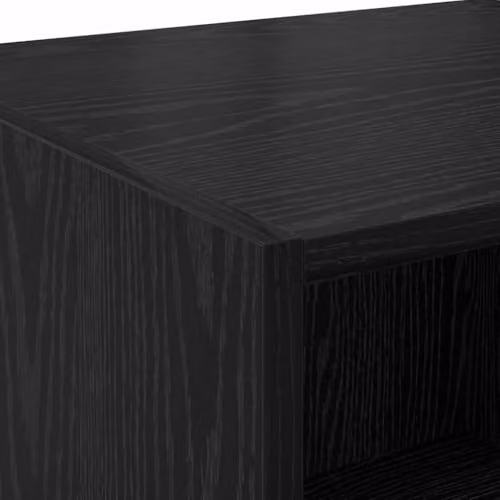 vidaXL Modern Black Highboard with Internal Drawers and Shelves, W/D/H: 50 x 42.5 x 185 cm – 4