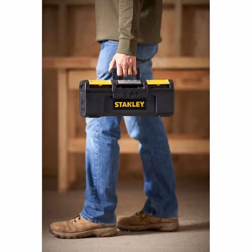 Stanley One-Touch Toolbox with Inserts, Black, W: 50.0 cm, D: 39.4 cm, H: 16.2 cm – 6