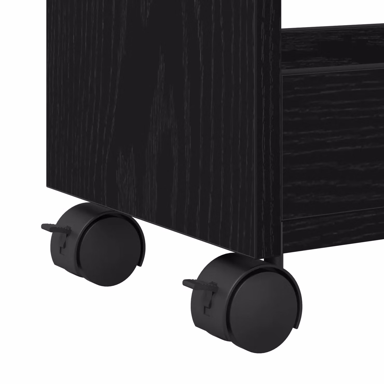 Berkfield Home Rolling Cabinet in Black Oak, W/D/H: 60 x 22 x 79 cm – 5