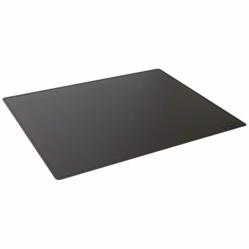 Durable Black Polypropylene Desk Pad, W: 53 cm, D: 40 cm