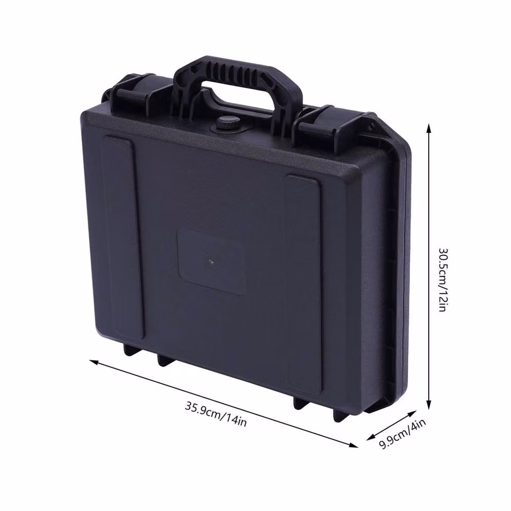 Ventryn 12 Slot Watch Storage Box and Jewelry Display Case Organizer in Black – 2